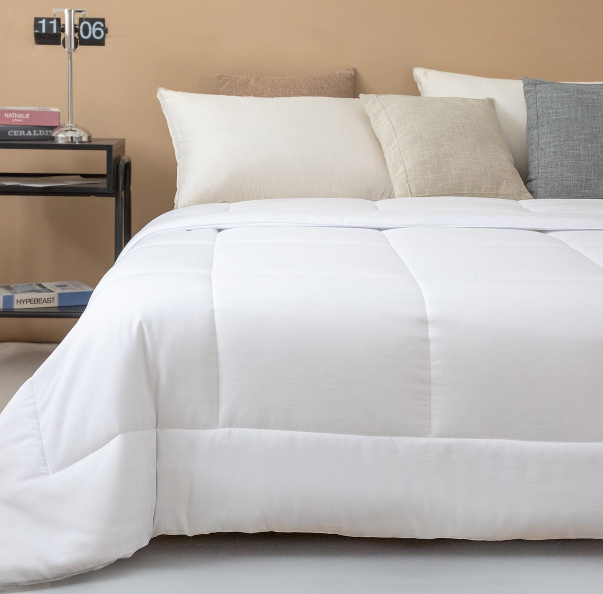 Feather Fabric Comforter
