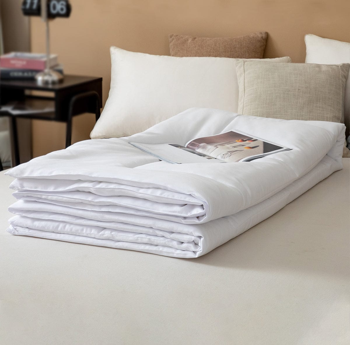Feather Fabric Comforter
