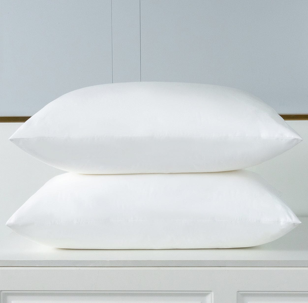 Feather Fabric Pillows