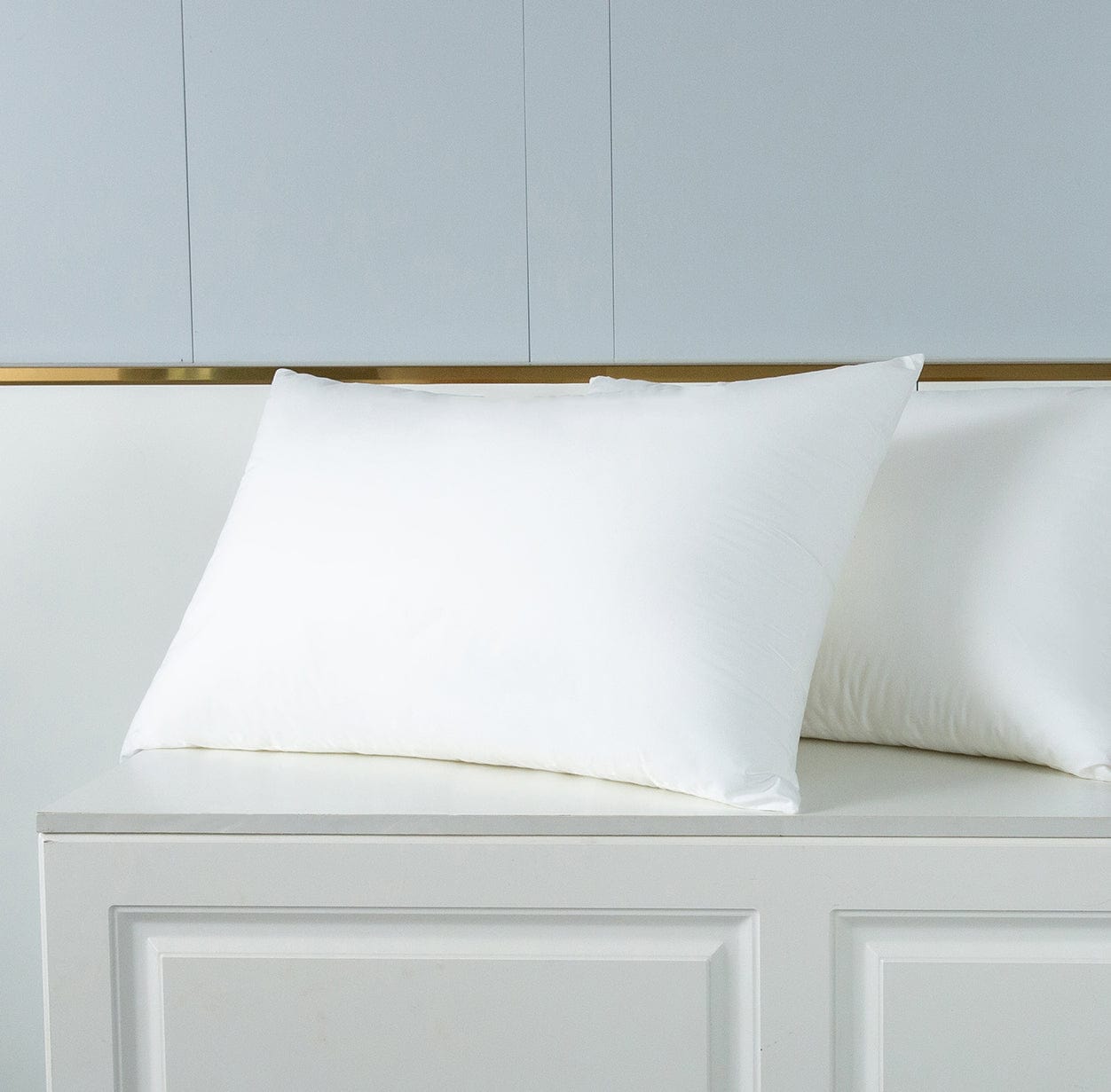 Feather Fabric Pillows