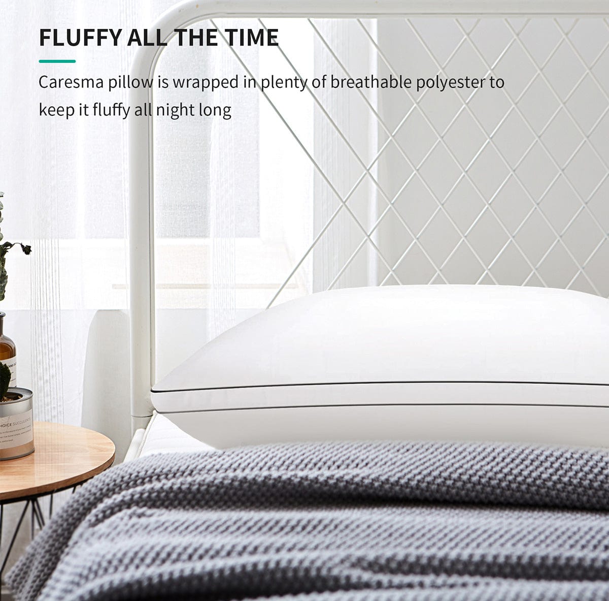 Double Piping Pillow
