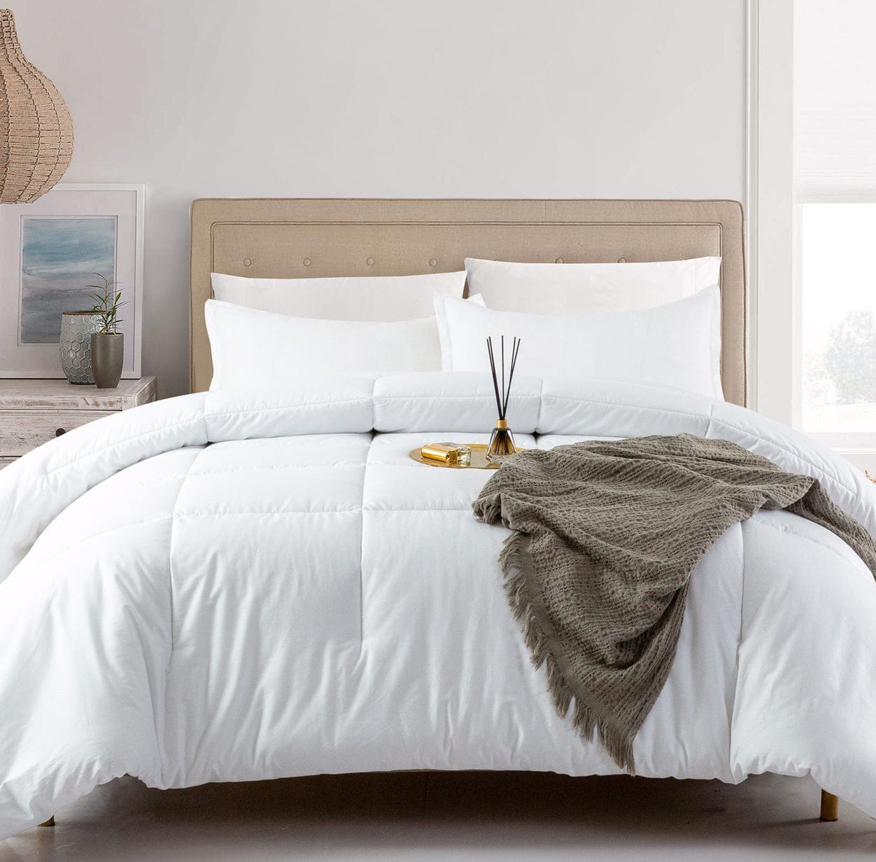 3D Microfiber Comforter Full Size