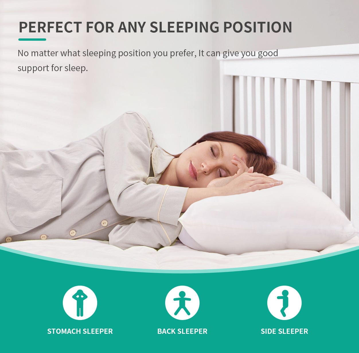Goose Down Feather Pillows